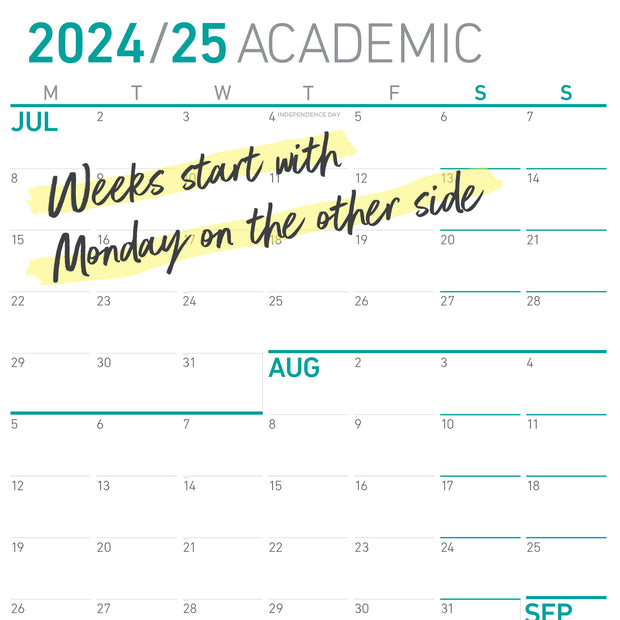 Academic Calendar (27x39)