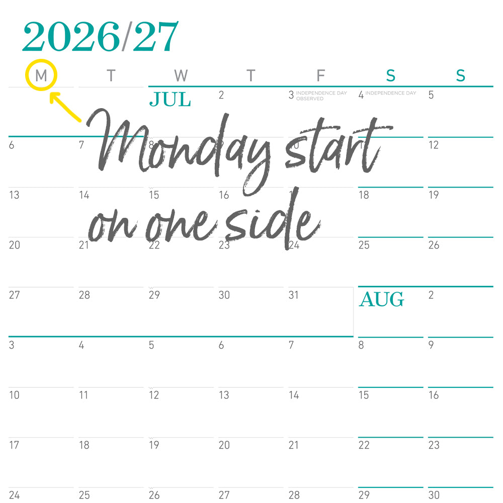 July to June Academic Calendar – NeuYear.net