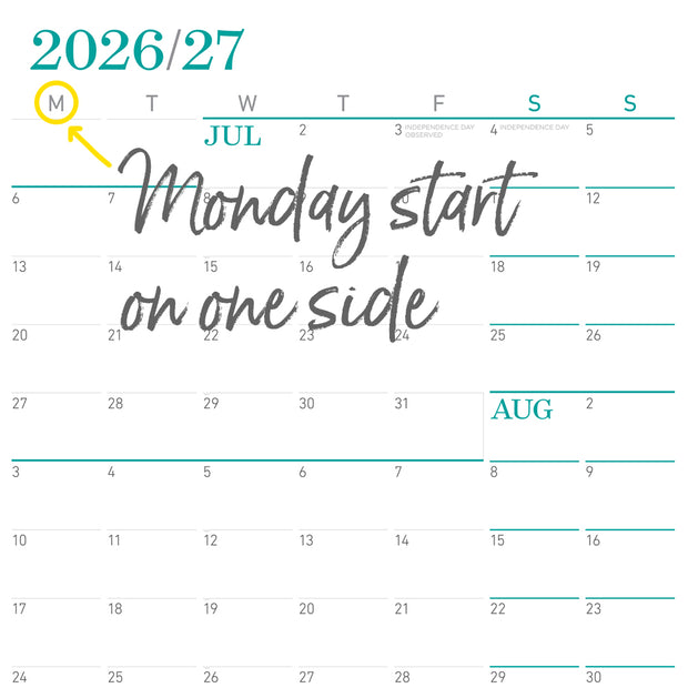 July to June Academic Calendar – NeuYear.net