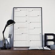 Sunday Monochrome Large Wall Calendar (27x39)