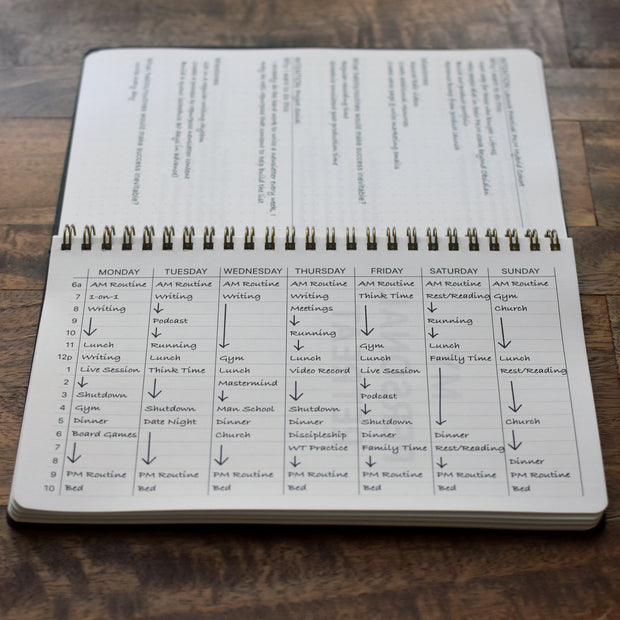 The Personal Retreat Planner